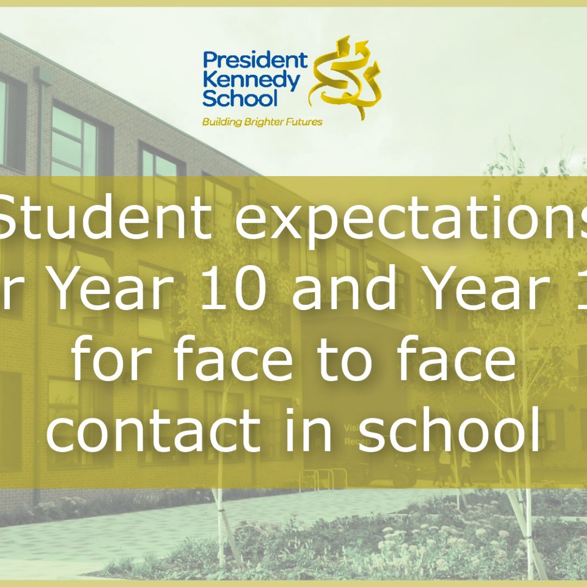 President Kennedy School - Student expectations for Year 10 and Year 12 ...
